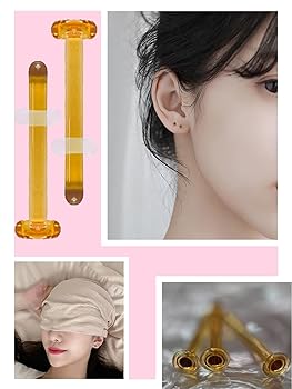 Amazon | [Tiszink] ガラスピアス14g 16g 18g【6本ピアス+16個